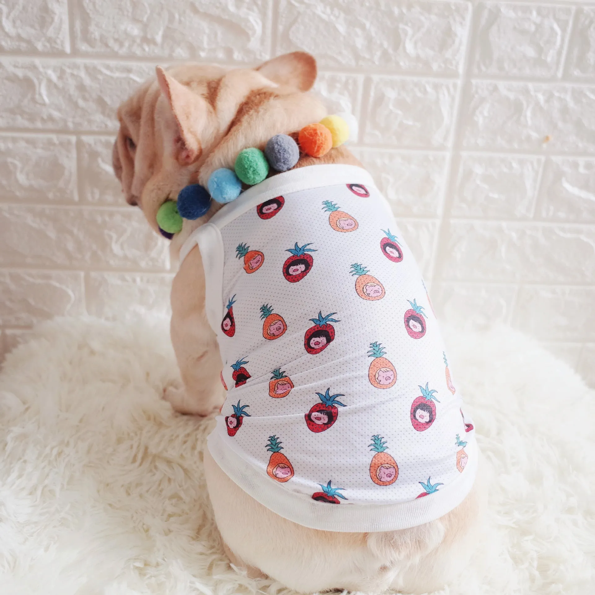 Summer Pet Clothes Mesh Breathable Vest